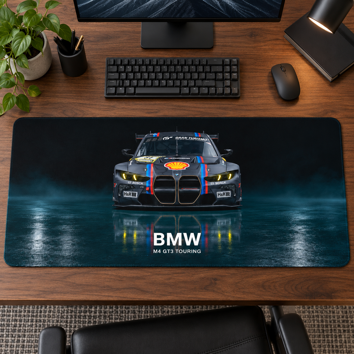 BMW Yarış Renkleri Yansıma Mouse Pad - Y1652