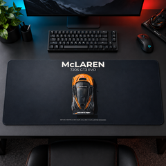 McLaren 720S GT3 EVO Üstten Görünüm Mouse Pad - Y1691