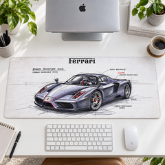 Ferrari Teknik Eskiz Mouse Pad - Y1693