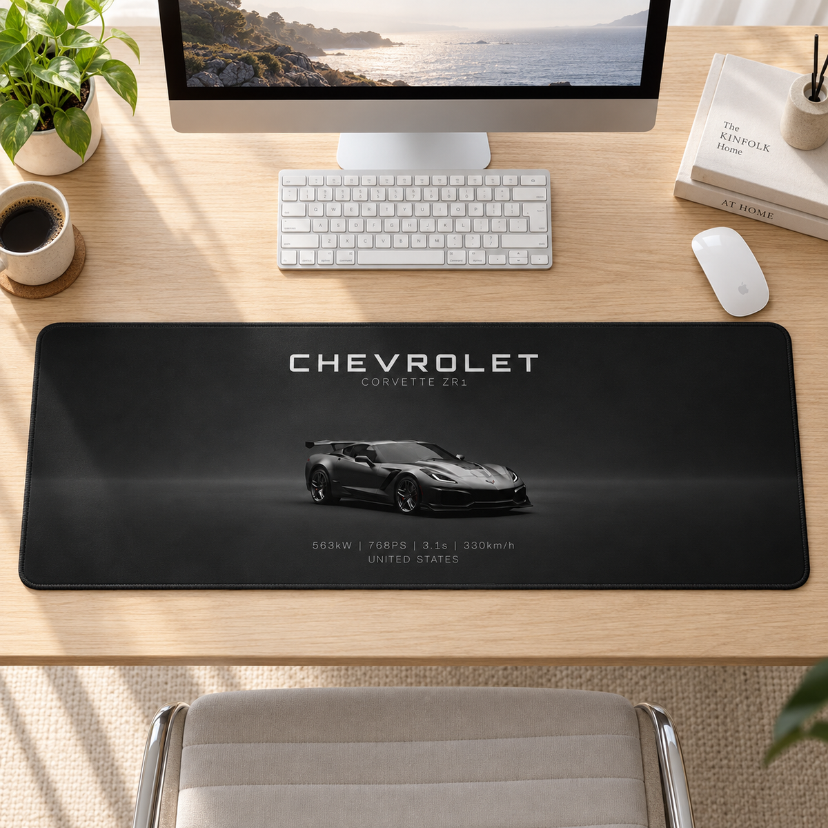 Chevrolet Koyu Stüdyo Profili Mouse Pad - Y1700