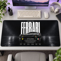 Ferrari GTC4Lusso Siyah Afiş Mouse Pad - Y1764