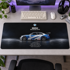 BMW M3 E46 GTR Yarış Afişi Mouse Pad - Y1794