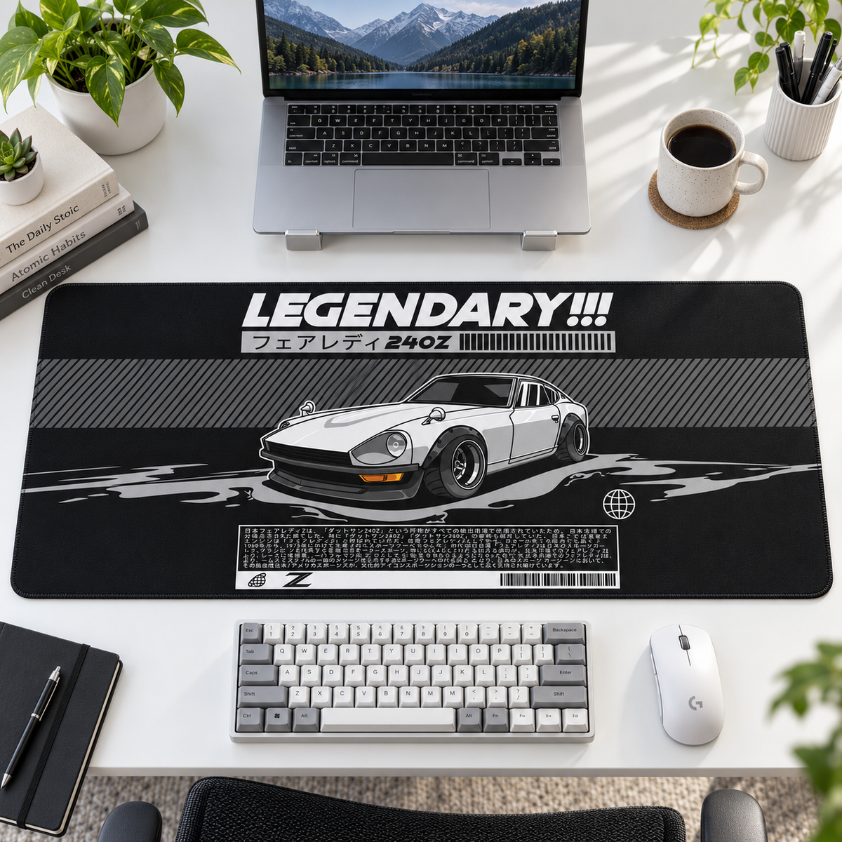 Nissan Fairlady Klasik Çizim Mouse Pad - Y1808