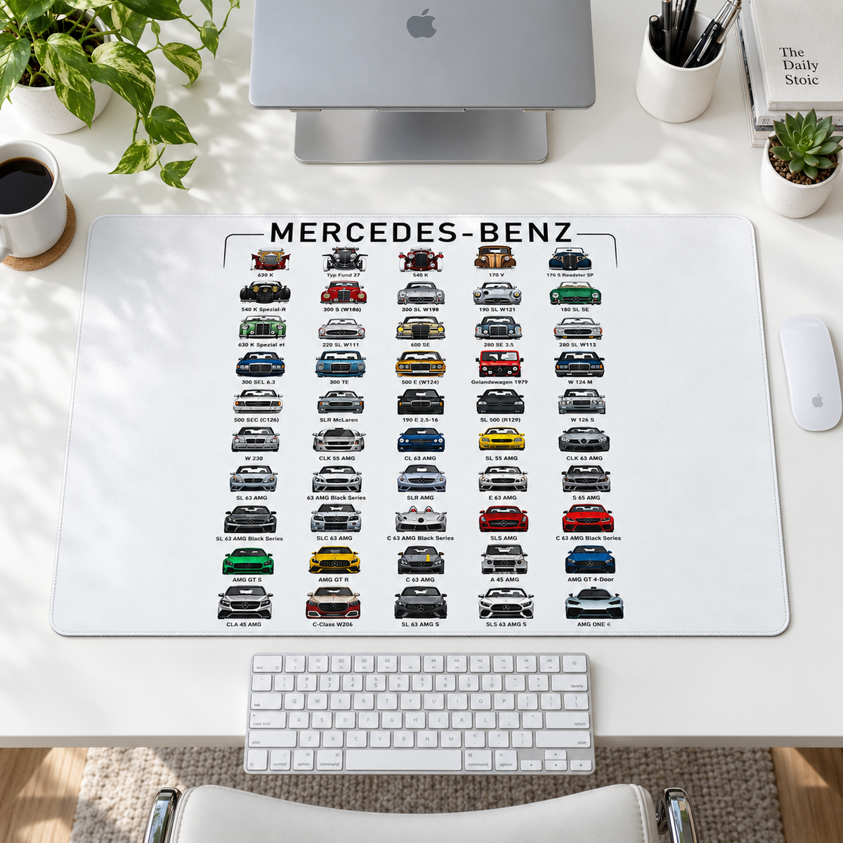 Mercedes-Benz Model Koleksiyonu Mouse Pad - Y1818