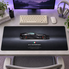 Ferrari 812 Superfast Koyu Profil Mouse Pad - Y1829