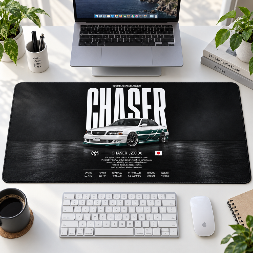 Toyota Chaser JZX100 Teknik Afiş Mouse Pad - Y1848
