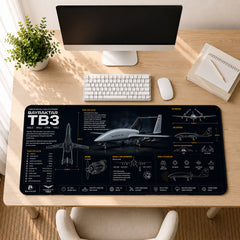 Bayraktar TB 3 Mouse Pad