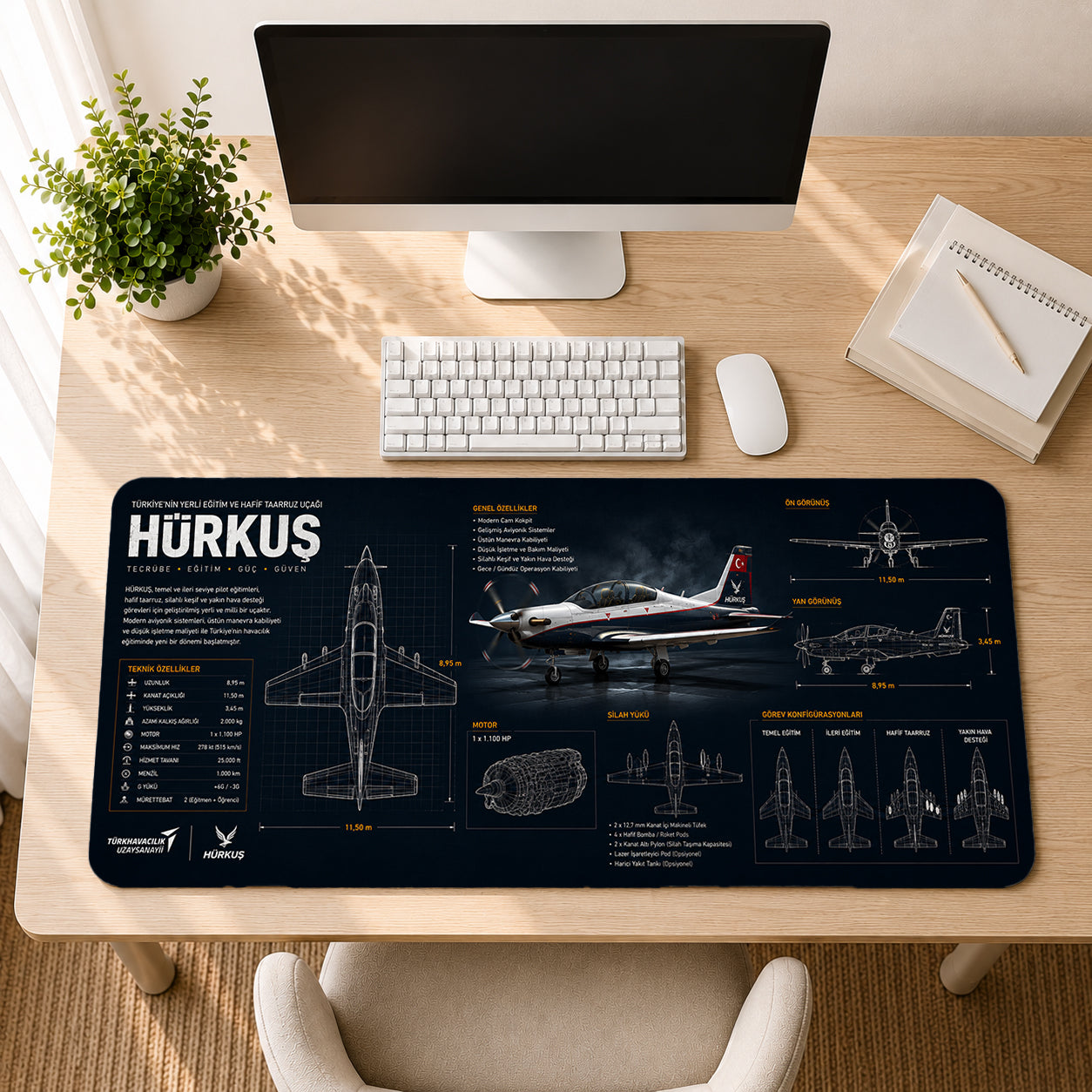 Hürkuş Mouse Pad
