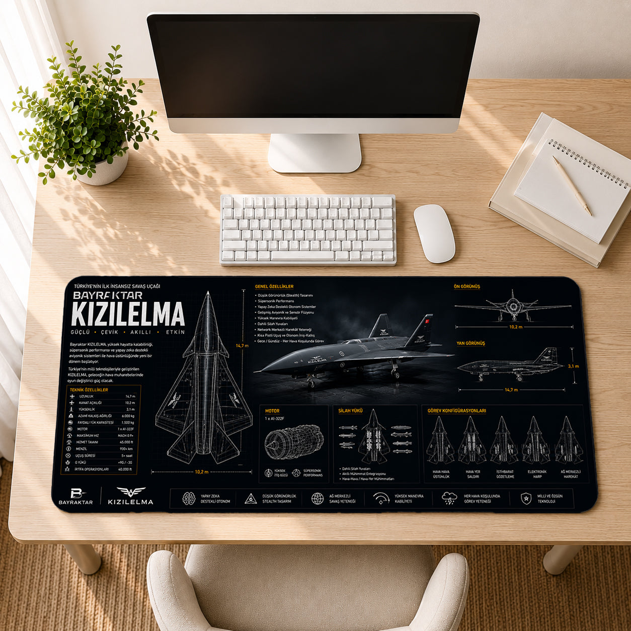 Kızıl Elma Mouse Pad